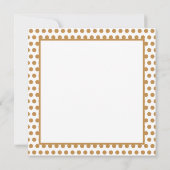 Carte De Remerciements Vibes d'automne Coffee Bear (Dos)