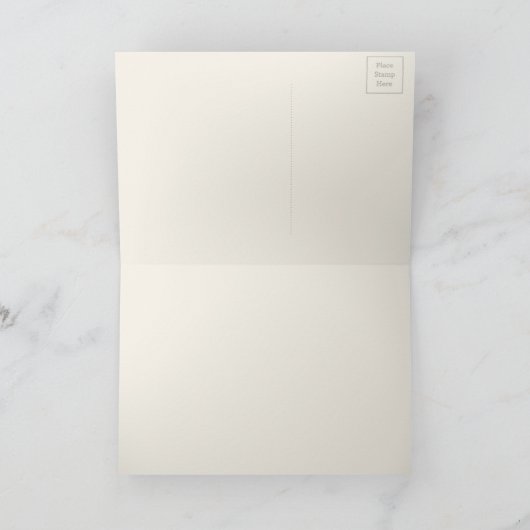 Carte De Remerciements Victorian Blue Stripe Chaise Lounge (Intérieur)