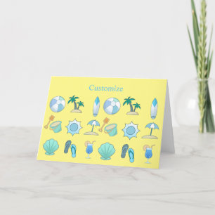 Carte De Remerciements Vie sur la plage Thunder_Cove