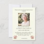 Carte De Remerciements Vierge catholique Marie Sympathy Funérailles (Devant)