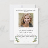 Carte De Remerciements Vierge catholique Marie Sympathy Funérailles (Devant)