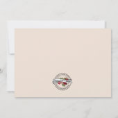 Carte De Remerciements Vierge catholique religieuse MarieMerci Condolence (Dos)