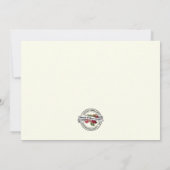 Carte De Remerciements Vierge Marie de Guadalupe Religieuse Condoléances (Dos)