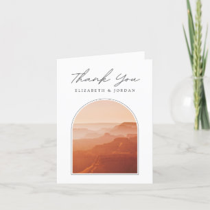 Carte de remerciements vierge photo Grand Canyon