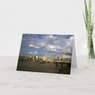 Carte De Remerciements Ville De Londres Dans Les Années 1990