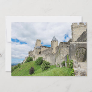 Carte De Remerciements Ville fortifiée de Carcassonne