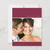 Carte De Remerciements Vin rouge Mariage Abstrait Sparkling ID1018 (Devant)