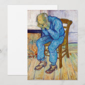 Carte De Remerciements Vincent van Gogh - Au seuil de l'éternité (Devant / Derrière)