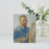 Carte De Remerciements Vincent Van Gogh - Autoportrait comme peintre (Debout devant)