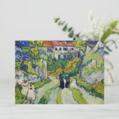 Carte De Remerciements Vincent van Gogh - Escalier à Auvers (Debout devant)