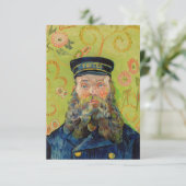 Carte De Remerciements Vincent Van Gogh - Facteur Joseph Roulin (Debout devant)