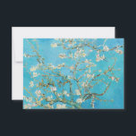 Carte De Remerciements Vincent van Gogh - Fleur d'amandes<br><div class="desc">Almond Blossom / Branches with Almond Blossom - Vincent van Gogh,  Oil on Canvas,  1890</div>