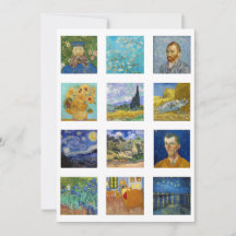 Vincent Van Gogh - Grille des chefs-d'oeuvre