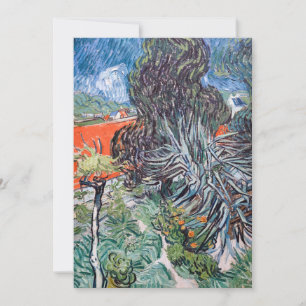 Carte De Remerciements Vincent van Gogh - Le jardin du docteur Gachet