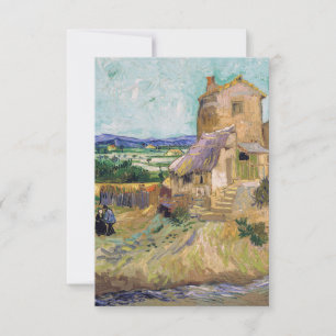 Carte De Remerciements Vincent van Gogh - Le Vieux Moulin