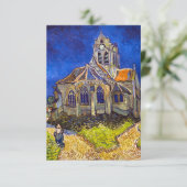 Carte De Remerciements Vincent van Gogh - L'église d'Auvers (Debout devant)