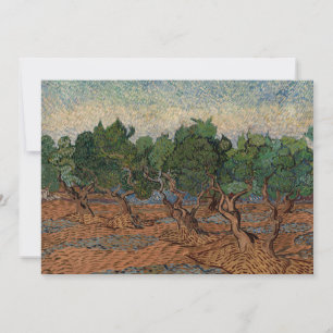 Carte De Remerciements Vincent van Gogh - Oliveraie