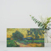 Carte De Remerciements Vincent van Gogh - Paysage à Twilight (Debout devant)