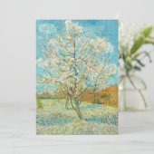 Carte De Remerciements Vincent van Gogh - Poche rose en fleurs (Debout devant)