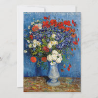 Vincent van Gogh - Vase avec Cornflowers & Poppies