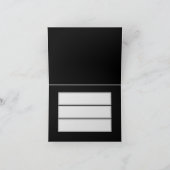 Carte De Remerciements Vintage Bouquet (Intérieur)