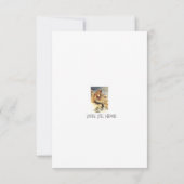 Carte De Remerciements Vintage Little Mermaid (Dos)