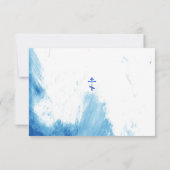 Carte De Remerciements Visage des eaux Baptême chrétien orthodoxe (Dos)