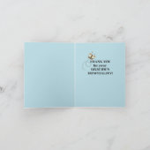 Carte De Remerciements Visite de cabine-Lake-Merci pour l'accueil (Intérieur)