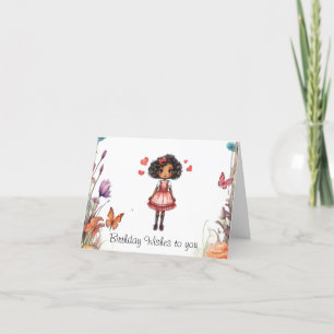 Carte De Remerciements Voeux d'anniversaire