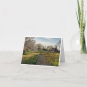 Carte De Remerciements Vœux de printemps (Devant)