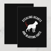 Carte De Remerciements Voler Les Coeurs Et Les Cultures De L'Insurrection (Devant / Derrière)