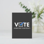 Carte De Remerciements Vote (It Matters) (Debout devant)