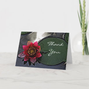 CARTE DE REMERCIEMENTS "VOTRE RÉFLEXION ÉTAIT SI APPRÉCIÉE" (LOTUS