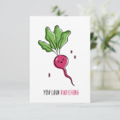 Carte De Remerciements Vous Avez L'Air Radical Funny Pun (Debout devant)