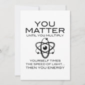 Carte De Remerciements Vous comptez (Devant)