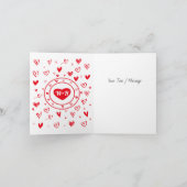 Carte De Remerciements Vous êtes mon ami favori (Intérieur)