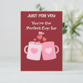 Carte De Remerciements Vous êtes My Tea Time Delight Card (Debout devant)