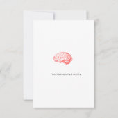 Carte De Remerciements Vous êtes un cookie intelligent (Devant)