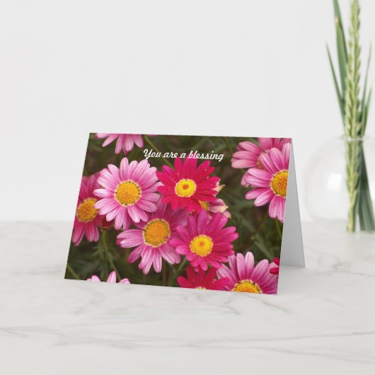 Carte De Remerciements Vous êtes une bénédiction (Devant)