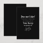 Carte De Remerciements vous ne pouvez pas étoiles (Devant / Derrière)