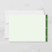 Carte De Remerciements Vous pouvez customiser (Dos)