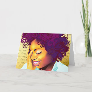 Carte De Remerciements Vous Shouln't avez (le Merci)