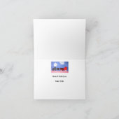 Carte De Remerciements Voyage en train 🚂 (Intérieur)