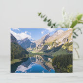 Carte De Remerciements Water | Lake Alpsee Switzerland (Debout devant)