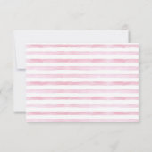 Carte De Remerciements Watercolor Baking Anniversaire (Dos)