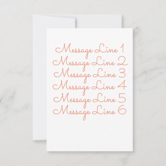 Carte De Remerciements Watercolor Garden Wreath (Dos)