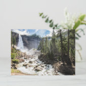 Carte De Remerciements Waterfalls | Nevada Fall, Yosemite, CA (Debout devant)