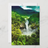 Carte De Remerciements Waterfalls | San Rafael Falls, Ecuador (Devant)