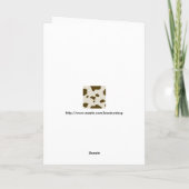 Carte De Remerciements WEIRDOS dessin agacé (Dos)