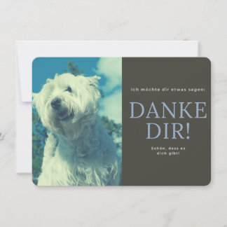 Carte De Remerciements West Highland White Terrier